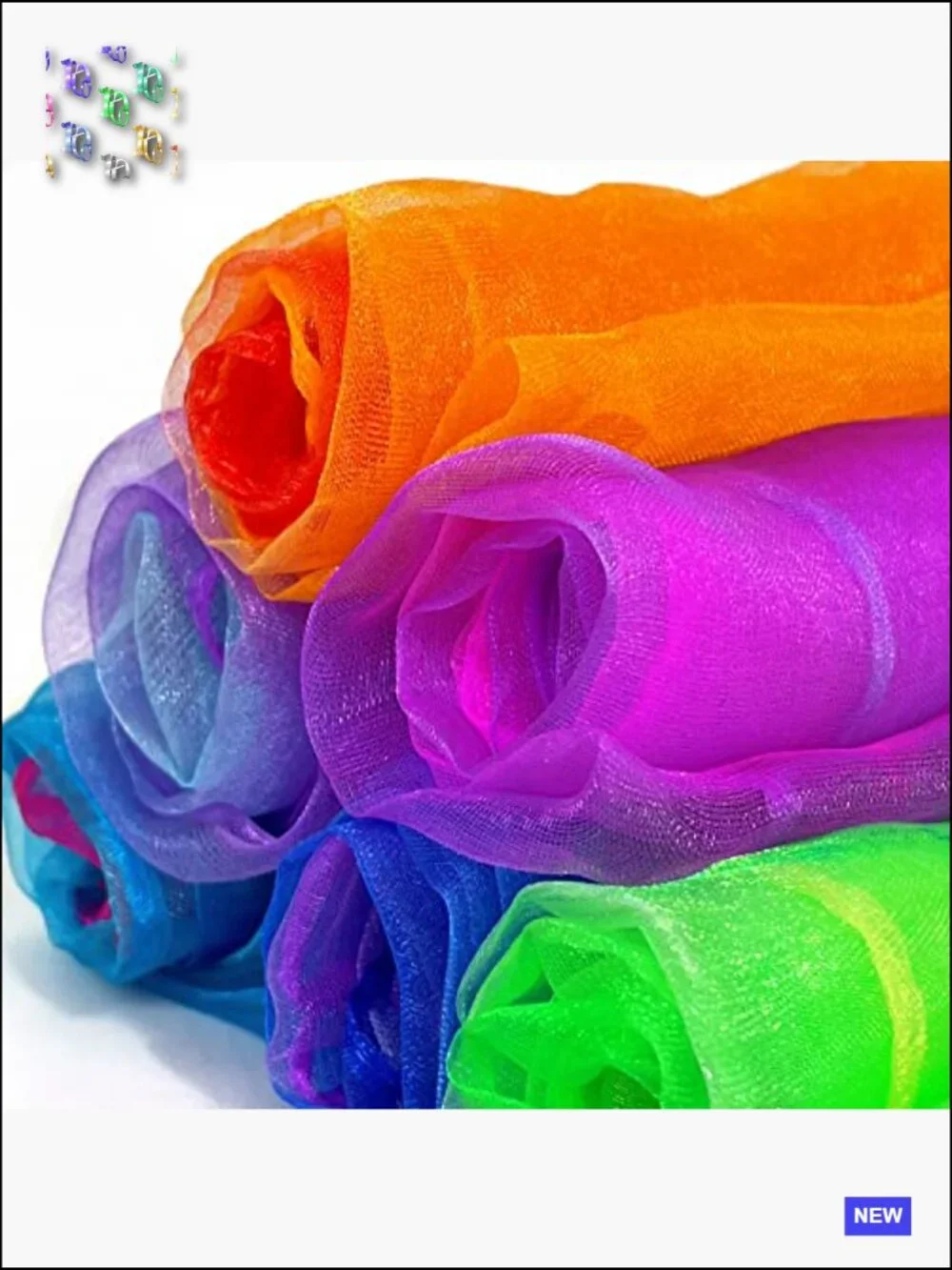 Juggling Scarves for Movement Play Hand-Eye Coordination 12 Pack 24x24